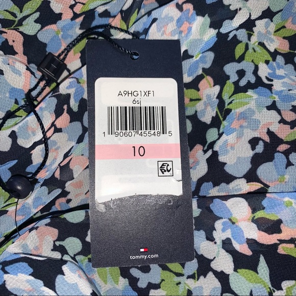Tommy Hilfiger Floral Dress Size 10 NWT - Picture 14 of 16